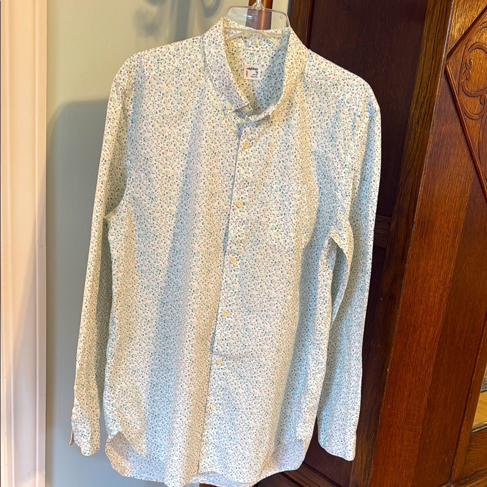 Floral Button-Up Shirt by Your Neighbors size Large